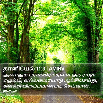 தானியேல் 11:3 TAMIRV Bible Verse Image