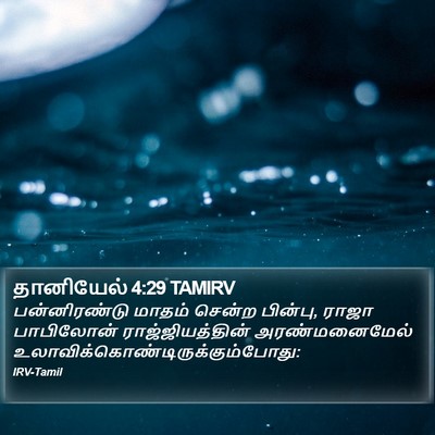 தானியேல் 4:29 TAMIRV Bible Verse Image
