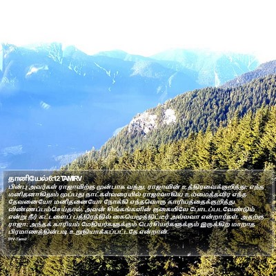தானியேல் 6:12 TAMIRV Bible Verse Image