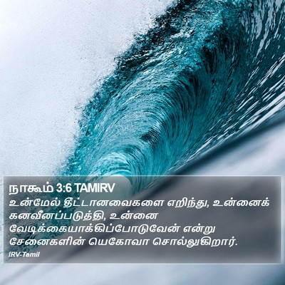 நாகூம் 3:6 TAMIRV Bible Verse Image