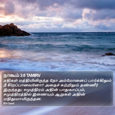 நாகூம் 3:8 TAMIRV Bible Verse Image