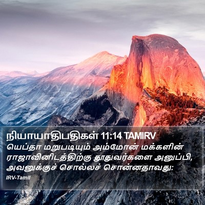 நியாயாதிபதிகள் 11:14 TAMIRV Bible Verse Image