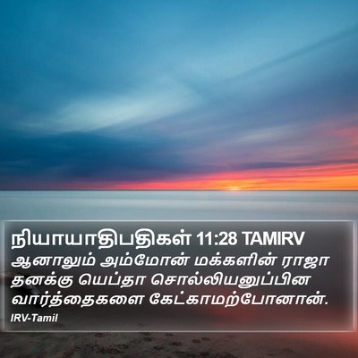 நியாயாதிபதிகள் 11:28 TAMIRV Bible Verse Image