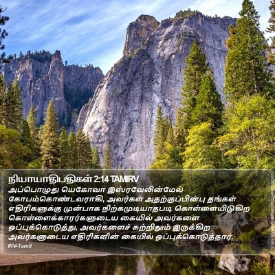 நியாயாதிபதிகள் 2:14 TAMIRV Bible Verse Image