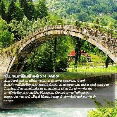 நியாயாதிபதிகள் 5:14 TAMIRV Bible Verse Image
