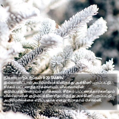 நியாயாதிபதிகள் 9:20 TAMIRV Bible Verse Image
