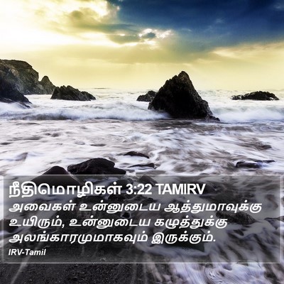 நீதிமொழிகள் 3:22 TAMIRV Bible Verse Image