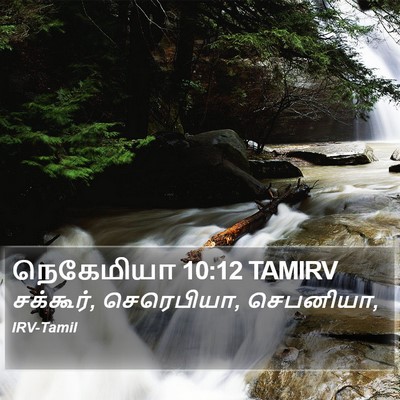 நெகேமியா 10:12 TAMIRV Bible Verse Image