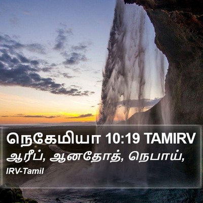 நெகேமியா 10:19 TAMIRV Bible Verse Image