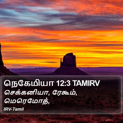 நெகேமியா 12:3 TAMIRV Bible Verse Image