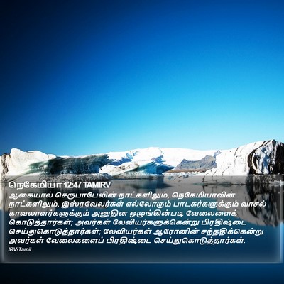 நெகேமியா 12:47 TAMIRV Bible Verse Image