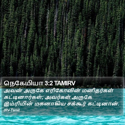 நெகேமியா 3:2 TAMIRV Bible Verse Image
