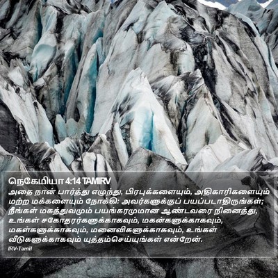 நெகேமியா 4:14 TAMIRV Bible Verse Image