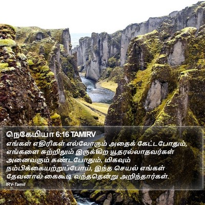 நெகேமியா 6:16 TAMIRV Bible Verse Image