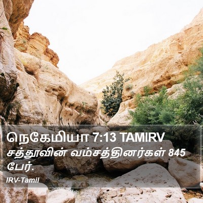 நெகேமியா 7:13 TAMIRV Bible Verse Image