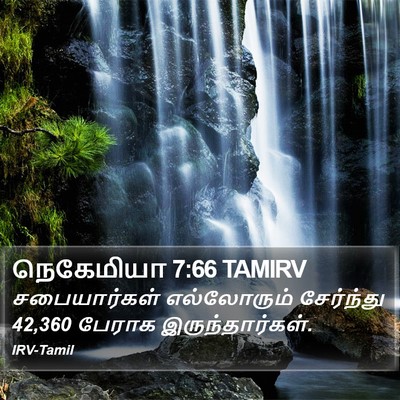 நெகேமியா 7:66 TAMIRV Bible Verse Image