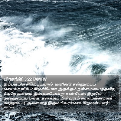 பிரசங்கி 3:22 TAMIRV Bible Verse Image