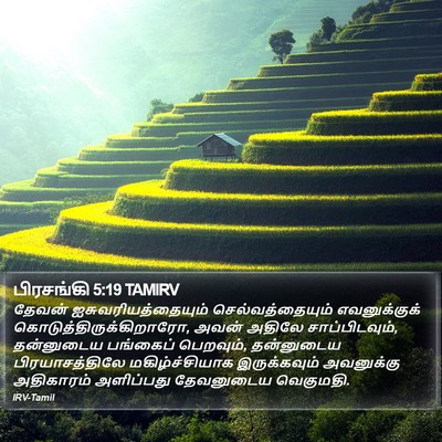 பிரசங்கி 5:19 TAMIRV Bible Verse Image