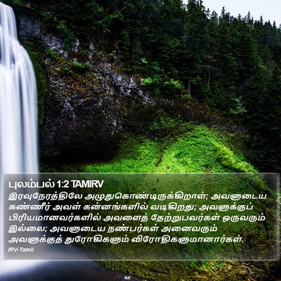 புலம்பல் 1:2 TAMIRV Bible Verse Image