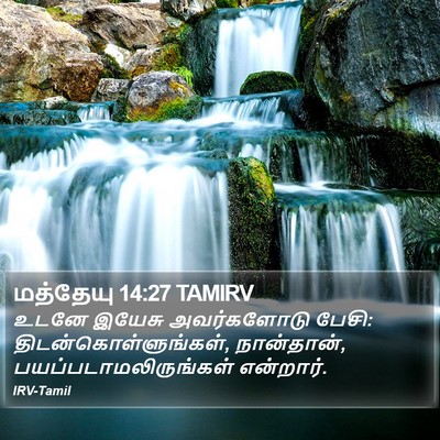 மத்தேயு 14:27 TAMIRV Bible Verse Image