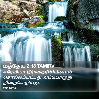 மத்தேயு 2:18 TAMIRV Bible Verse Image