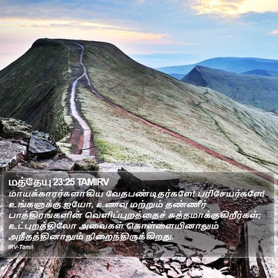 மத்தேயு 23:25 TAMIRV Bible Verse Image