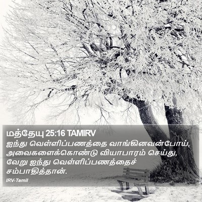மத்தேயு 25:16 TAMIRV Bible Verse Image