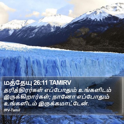 மத்தேயு 26:11 TAMIRV Bible Verse Image