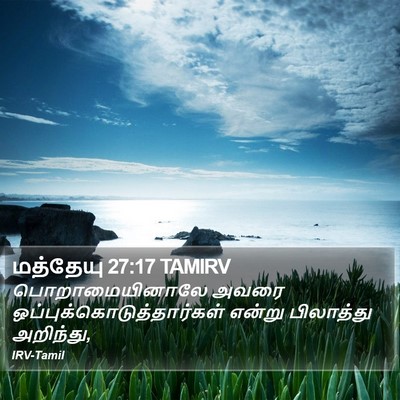 மத்தேயு 27:17 TAMIRV Bible Verse Image