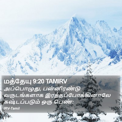 மத்தேயு 9:20 TAMIRV Bible Verse Image