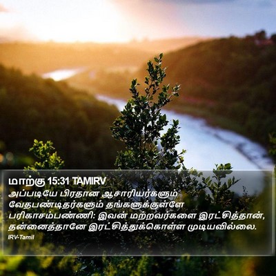 மாற்கு 15:31 TAMIRV Bible Verse Image