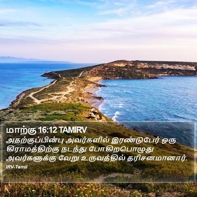 மாற்கு 16:12 TAMIRV Bible Verse Image