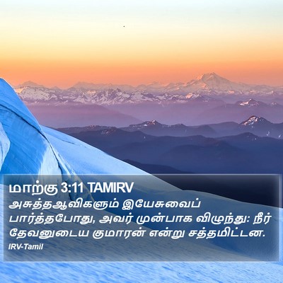 மாற்கு 3:11 TAMIRV Bible Verse Image