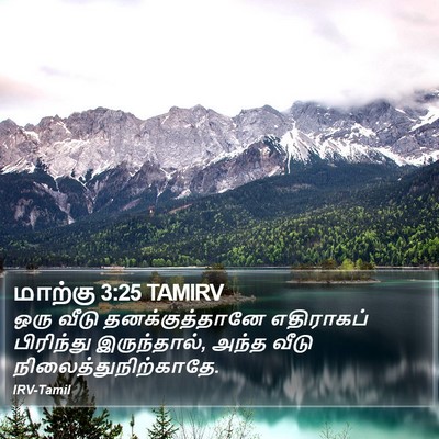 மாற்கு 3:25 TAMIRV Bible Verse Image