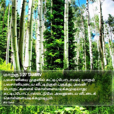 மாற்கு 3:27 TAMIRV Bible Verse Image