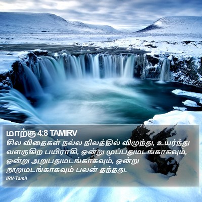 மாற்கு 4:8 TAMIRV Bible Verse Image
