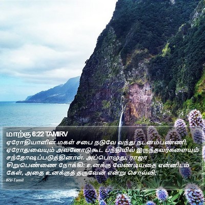 மாற்கு 6:22 TAMIRV Bible Verse Image