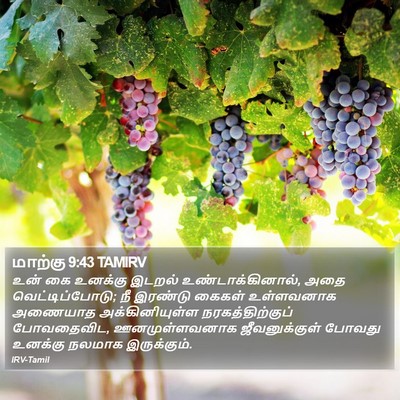 மாற்கு 9:43 TAMIRV Bible Verse Image