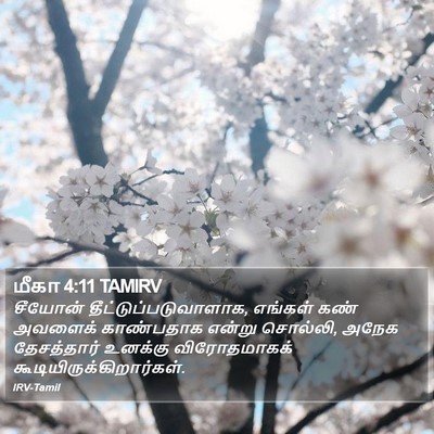 மீகா 4:11 TAMIRV Bible Verse Image