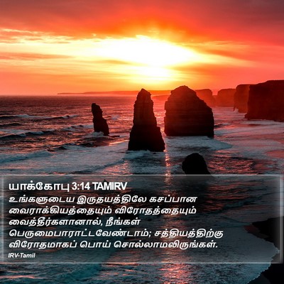 யாக்கோபு 3:14 TAMIRV Bible Verse Image