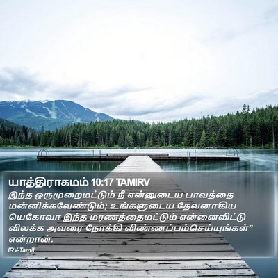 யாத்திராகமம் 10:17 TAMIRV Bible Verse Image