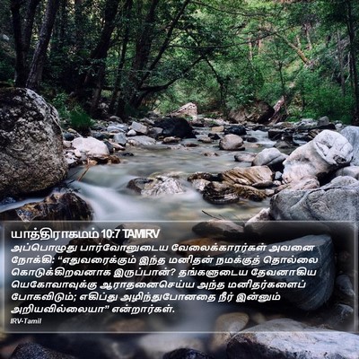 யாத்திராகமம் 10:7 TAMIRV Bible Verse Image