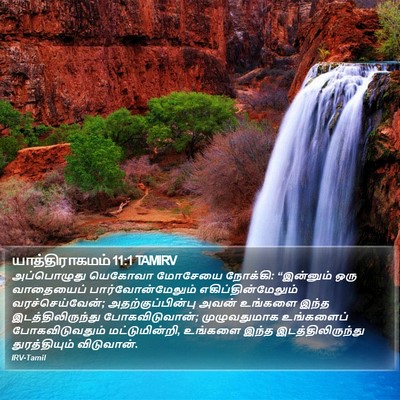 யாத்திராகமம் 11:1 TAMIRV Bible Verse Image