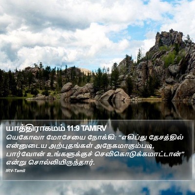 யாத்திராகமம் 11:9 TAMIRV Bible Verse Image