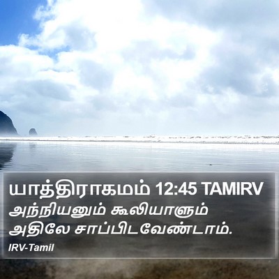 யாத்திராகமம் 12:45 TAMIRV Bible Verse Image