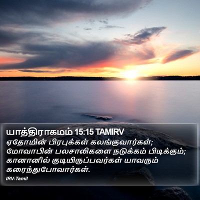 யாத்திராகமம் 15:15 TAMIRV Bible Verse Image