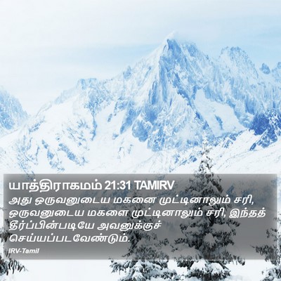 யாத்திராகமம் 21:31 TAMIRV Bible Verse Image