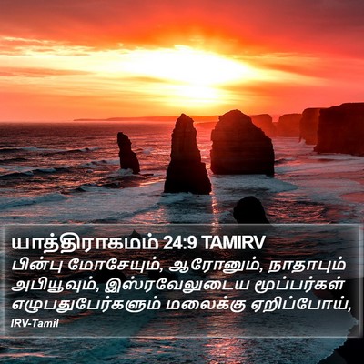 யாத்திராகமம் 24:9 TAMIRV Bible Verse Image