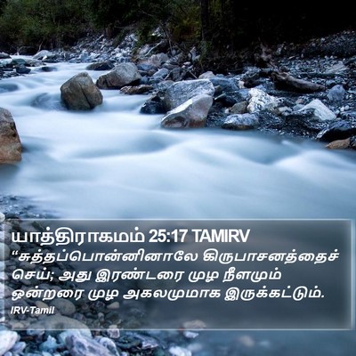 யாத்திராகமம் 25:17 TAMIRV Bible Verse Image