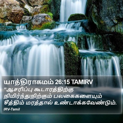 யாத்திராகமம் 26:15 TAMIRV Bible Verse Image